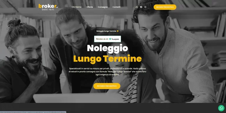 Broker Noleggio - DNA Creative - Web Agency - Acquisizione clienti