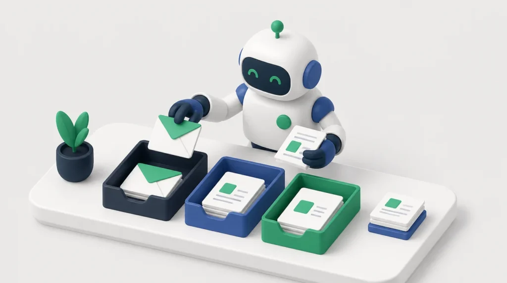 Automazioni con l'AI per piccole imprese: leggere e smistare messaggi e documenti